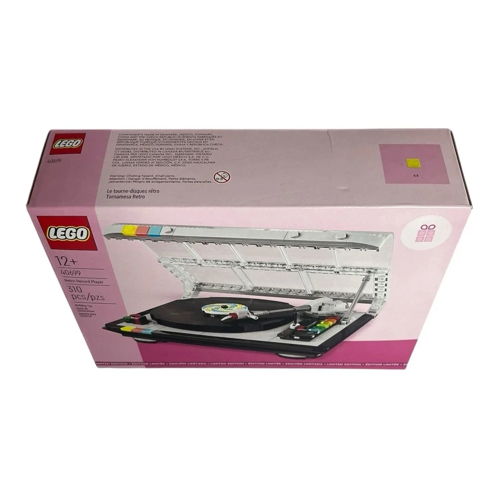 LEGO Retro Record Player 40699 Limited Edition 310pc Set 12+